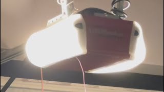 Liftmaster 3840 after spring adjustment