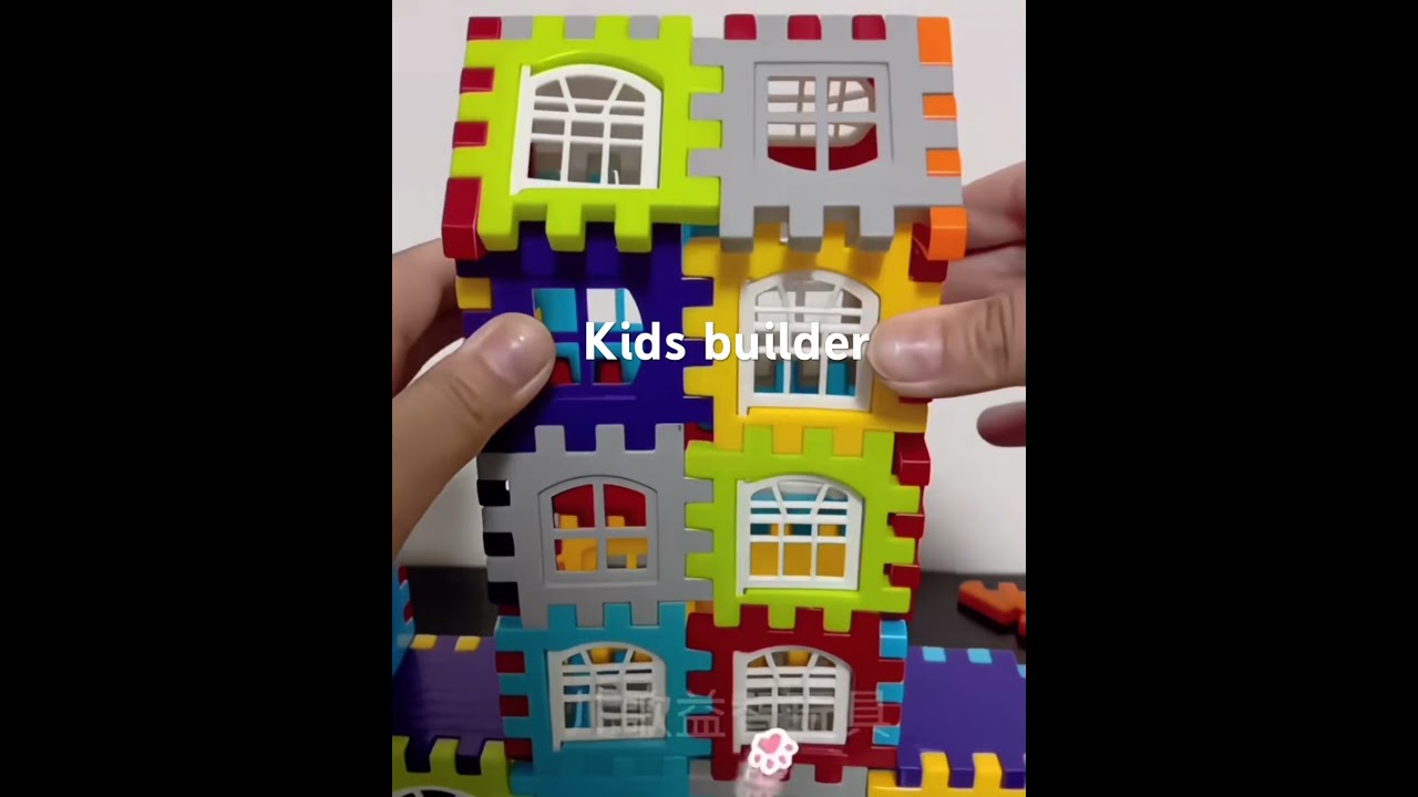 100 Pieces Classic Building Blocks Toy Set for Kids-Multicolor
