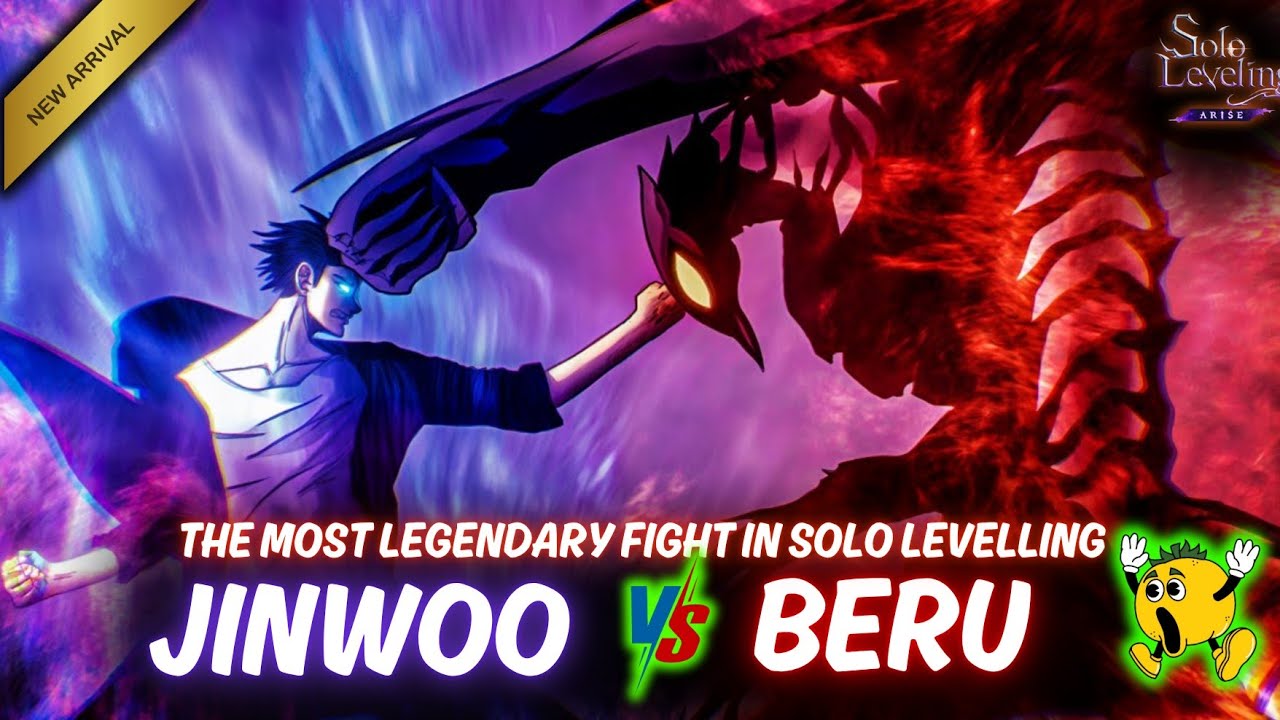 Sung Jn Woo Vs Beru {Shadow Monarch Vs Ant Kng} <AMV>#anme #edt