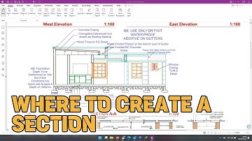 Hidden Roof Design ArchiCAD For Beginners Part 11 How To Create A Detailed Section in ArchiCAD