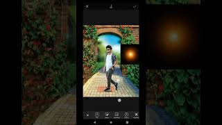 #shorts PicsArt garden 🏡 background change photo editing #short screenshot 2