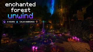 Unwind in an Enchanted Minecraft Forest (3 Hours Ambience)