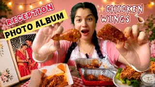 Reception photo album || Chicken wings Chamani || Biva Jamatia #lifestylevlog 