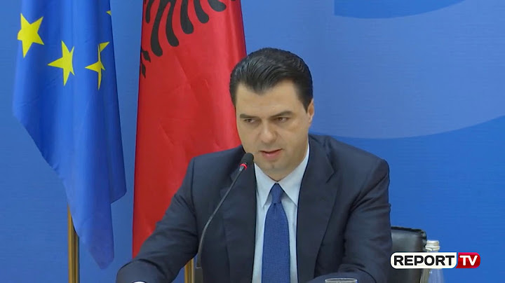 Report TV -Rudina Hajdari e kritikoi për dhunën, ja si i përgjigjet Basha
