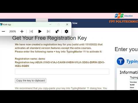 Hướng dẫn mở khóa trên 2p trên ứng dụng typing master 11