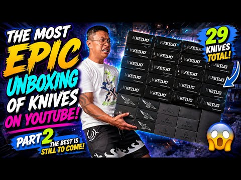 🔥 The Most EPIC Knife Unboxing on YouTube Continues! | Part 2
