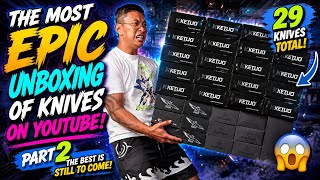 🔥 The Most Epic Knife Unboxing On Youtube Continues! | Part 2