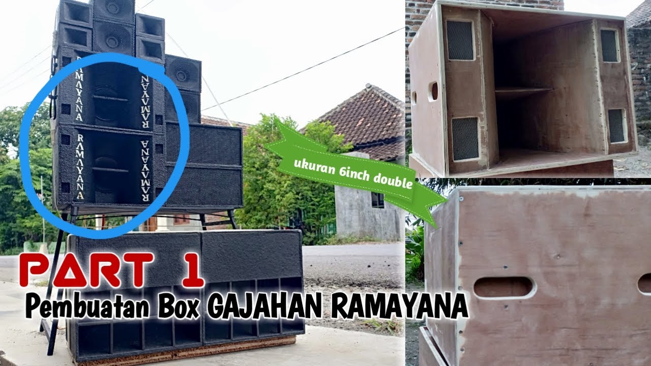 Skema Box Speaker 15 Inch Gajahan - SKEMA BOX SPEAKER