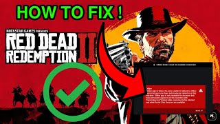 حل مشاكل تشغيل لعبةريد ديد 2 Cannot Establish Connection to Rockstar Games and Offline Mode