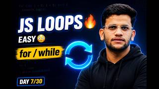 JavaScript Loops Made Easy 🔥 for, while, do while (Interview Ready 🚀)