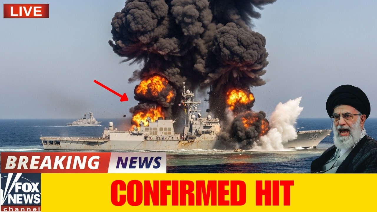 Iran Strikes US Warship in Gulf — America's 8-Minute Retaliation Changes Everything