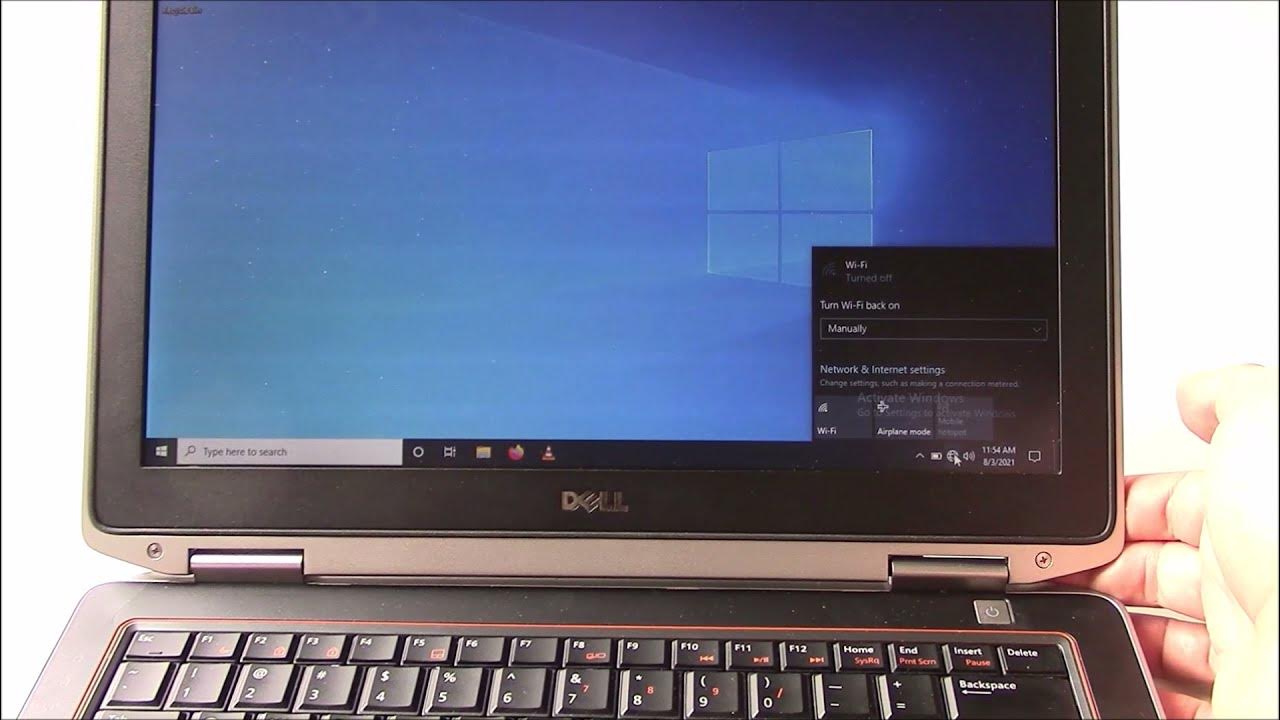 how-to-fix-and-turn-on-no-wifi-on-a-dell-latitude-laptop-computer-youtube