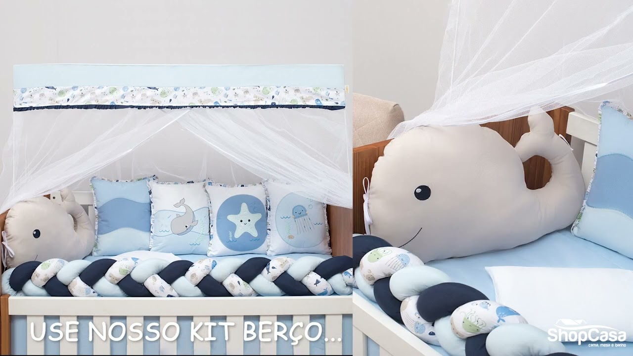 Kit Protetor de Berço | ShopCasa