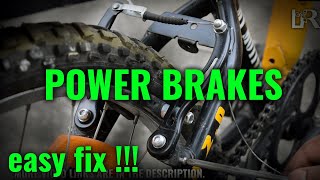 POWER BRAKES INSTALL | FIX LOOSE POWER BRAKES | POWER BRAKES PROBLEM#POWERBRAKES#BRAKES#BIKE#CYCLE