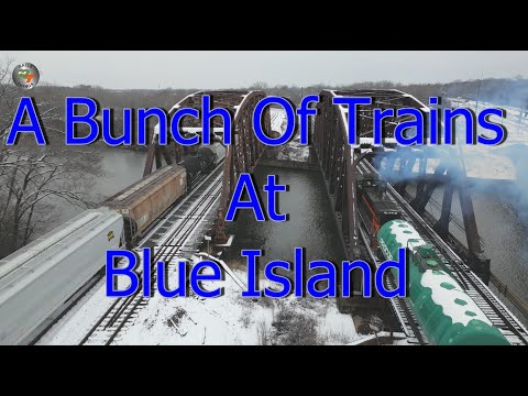 Aerial Tour: Blue Island Railroad Junction