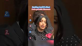 Ranking Cardi B's Most Unforgettable Moments.#CardiB#Iconic#fyp#celebrity#usa#funn