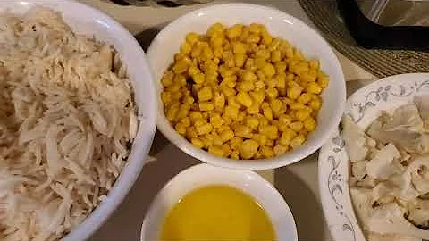 Indian Vegetable Biryirni Infuse with Hmong Fried ...