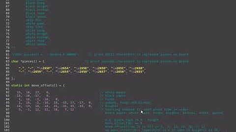 Bare minimum chess program in C: part 4 - search & evaluation