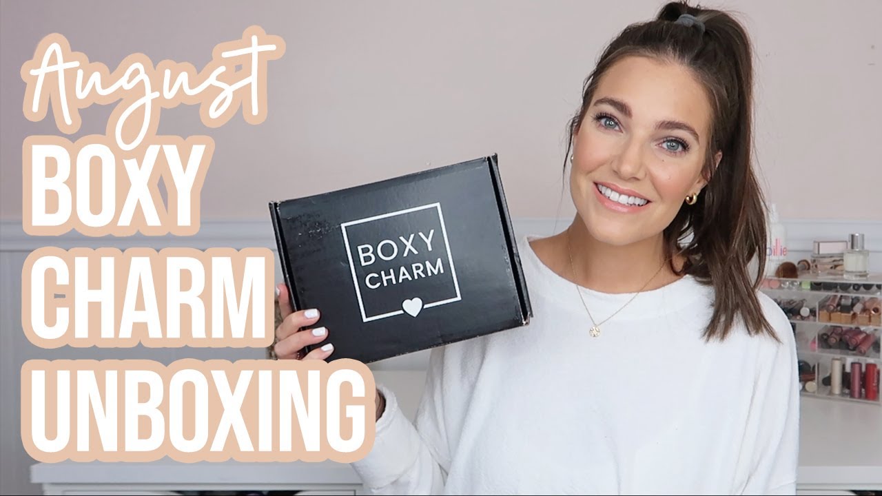 AUGUST BOXYCHARM TRY-ON UNBOXING 2020 | Sarah Brithinee