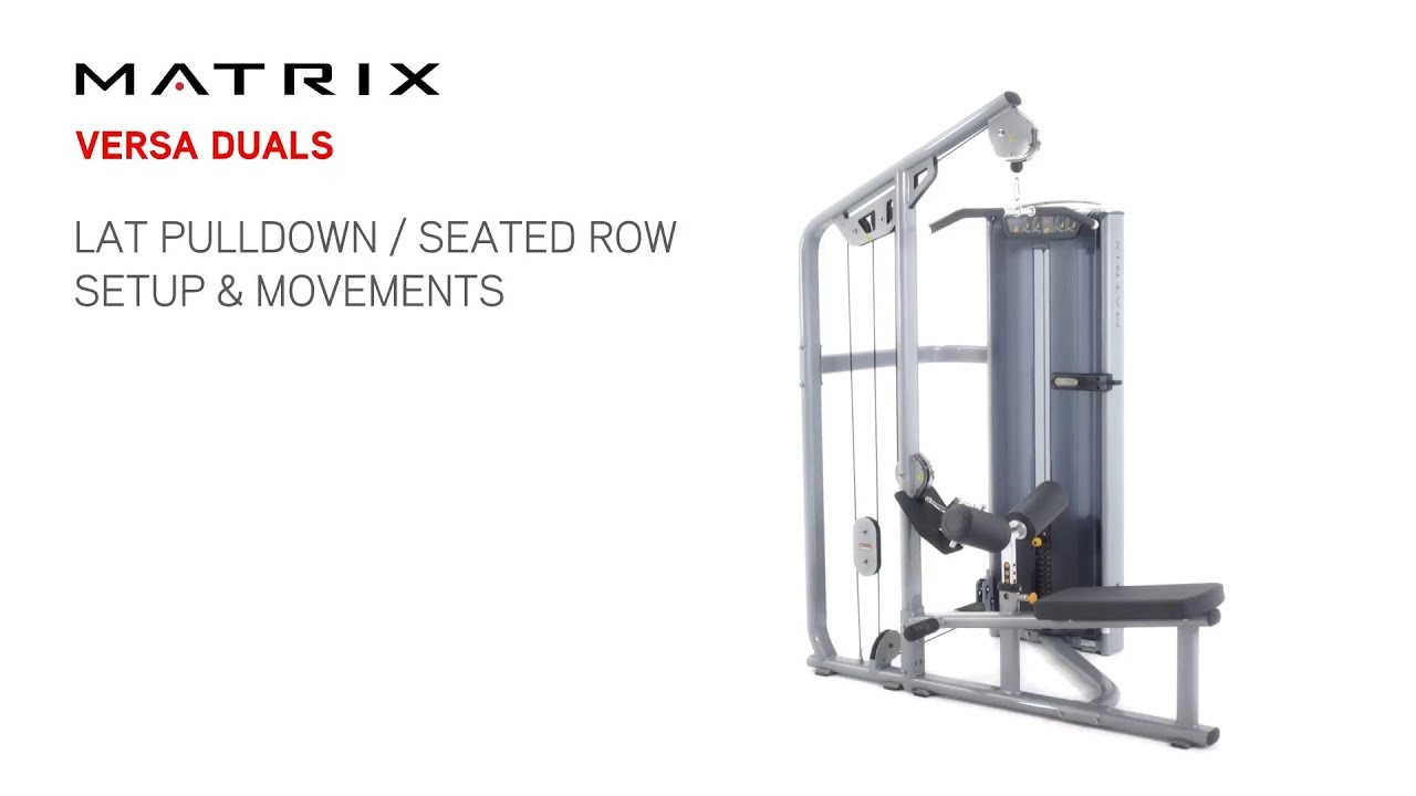 Matrix VERSA VS-S331 Верхняя/Гребная тяга