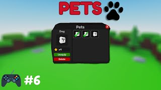 ADDING PETS to my Simulator Generator Plugin! | #6 Roblox