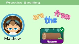 Wonster Words Matthew's Lesson Plan SIGHT WORDS — Walkthrough Fun Sight Words