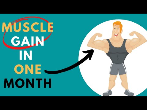 How Much Muscle Can You Gain in a Month?