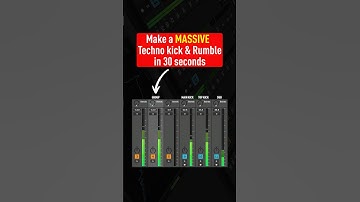 How To Make MASSIVE Techno Kicks & Rumbles In Ableton