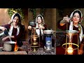 Village Girl Cooks Authentic Iranian Dish | Making Tabrizi Tomato Ash Over Fire