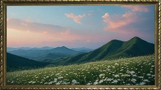 Arte para TV | Paisaje de Pradera con Flores 🌼🌿 | Flower Meadow Wall Art (Loop) screenshot 4