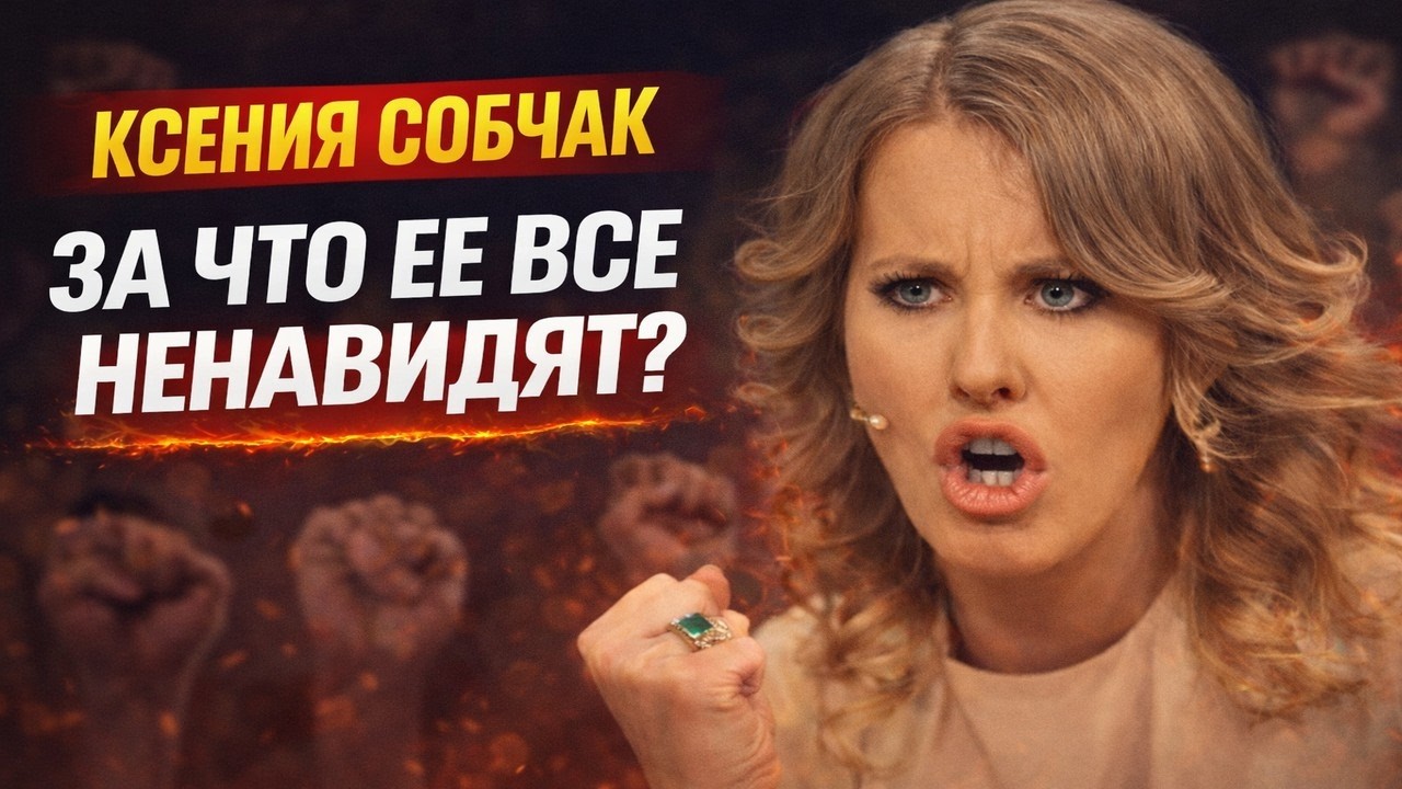 За что ВСЮ РОССИЮ тошнит от Ксении Собчак? Ее ненавидят даже те, кто с ней спал. Жёсткий разбор!?