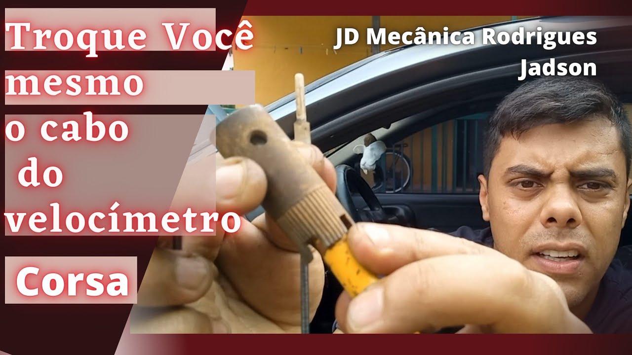 Como trocar o cabo do velocímetro do Corsa