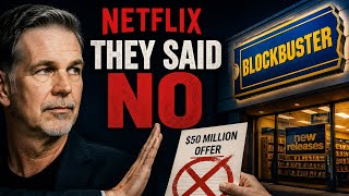 The $50 Million Mistake That Destroyed Blockbuster | The Rise of Netflix (Part 1)