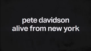 Pete Davidson: Alive From New York ' Trailer'
