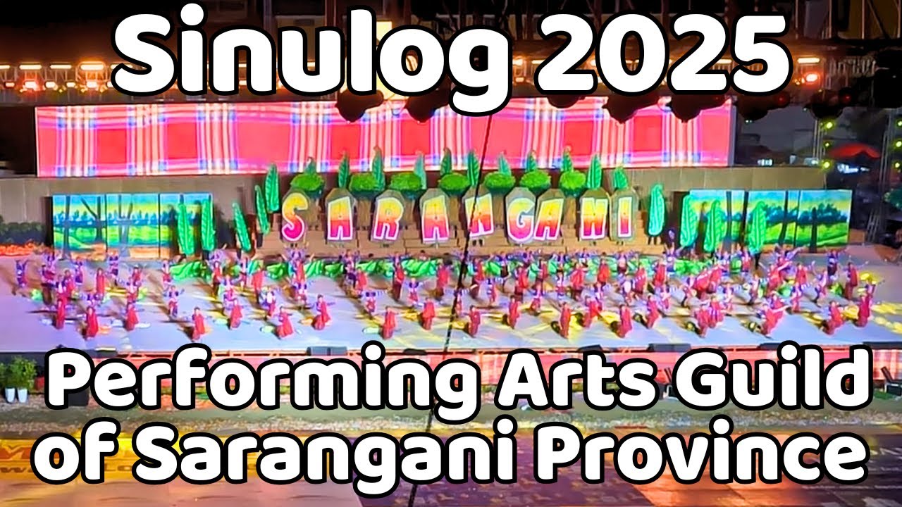 4K Sinulog 2025   Performing Arts Guild of Sarangani Province   Sinulog Grand Parade 2025 Ritual Dan