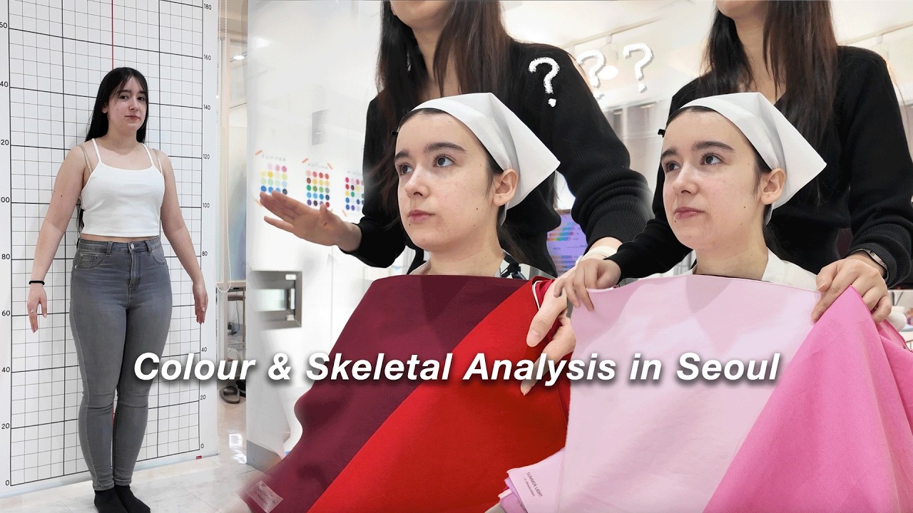 Getting My Personal Colour & Skeletal Analysis in Gangnam 🌈✨ | Mood Collect Experience 🇰🇷✨"