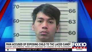 Man back behind bars, charged with giving a child THC-laced gummies