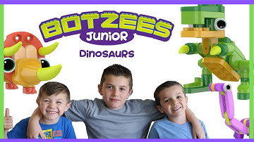 New Botzees Junior Dinosaurs Build and Learn Construction Set - Pai Technology