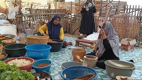 Dapur Hajatan Pernikahan Viral Di Kampung Simpen Limbangan Garut