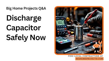 Capacitor Resistor Discharge Method explained for safe bench testing