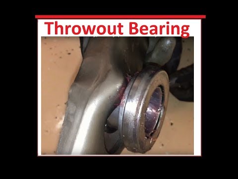 How to install the Throwout bearing / Release Bearing install Ford Mustang
