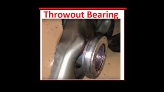 How to install the Throwout bearing / Release Bearing install Ford Mustang