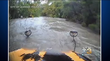 Video Shows School Bus Adrift In Floodwaters Near Austin