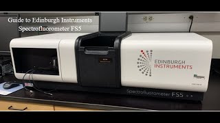 Guide to Spectrofluorometer FS5