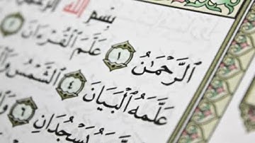 سورة الرحمن بصوت القارئ الشيخ حسام الدين عبادي للمساعدة علي النوم وراحة القلب