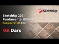 SketchUp 2021 - [09-Dars] - Kamera o'rnatish, atrofga qarash