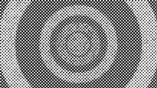 Halftone Pattern with Film Grain [No Audio]