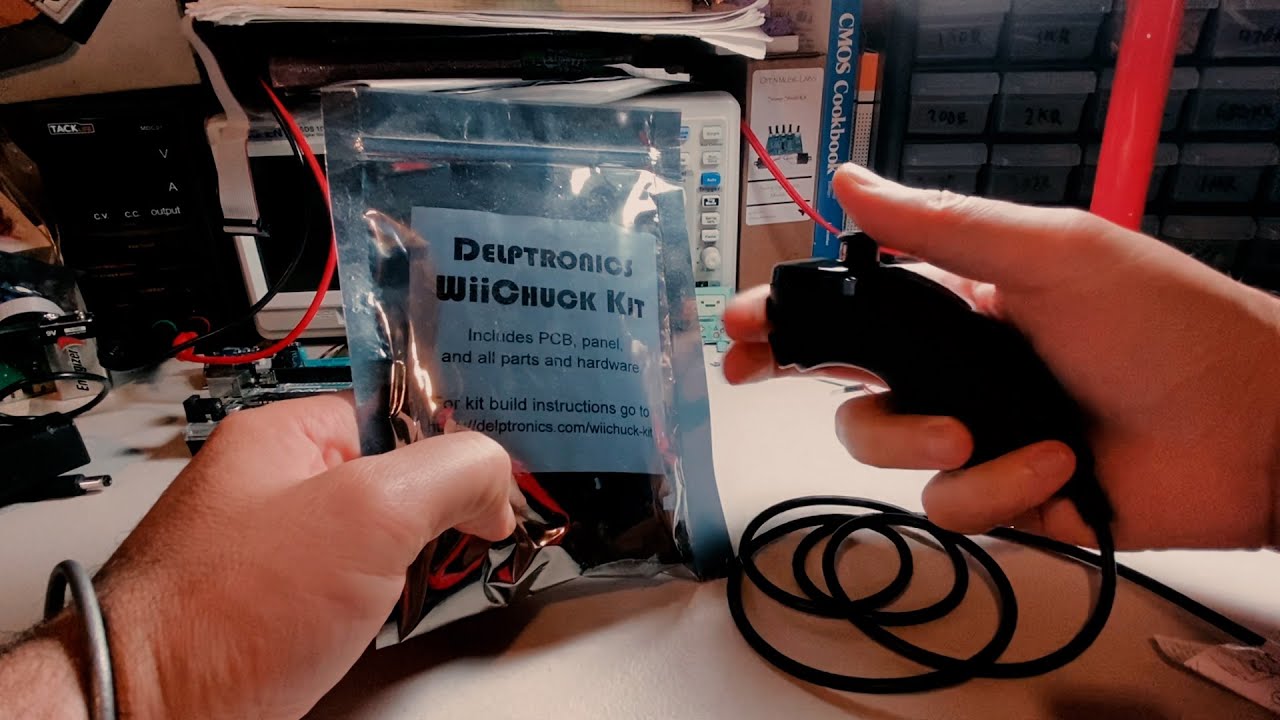 Delptronics WiiChuck Kit Build [Eurorack]