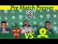 Stellenbosch FC vs Mamelodi Sundowns | Pre match presser | Coach Rhulani Mokwena, Kekana & Mashego