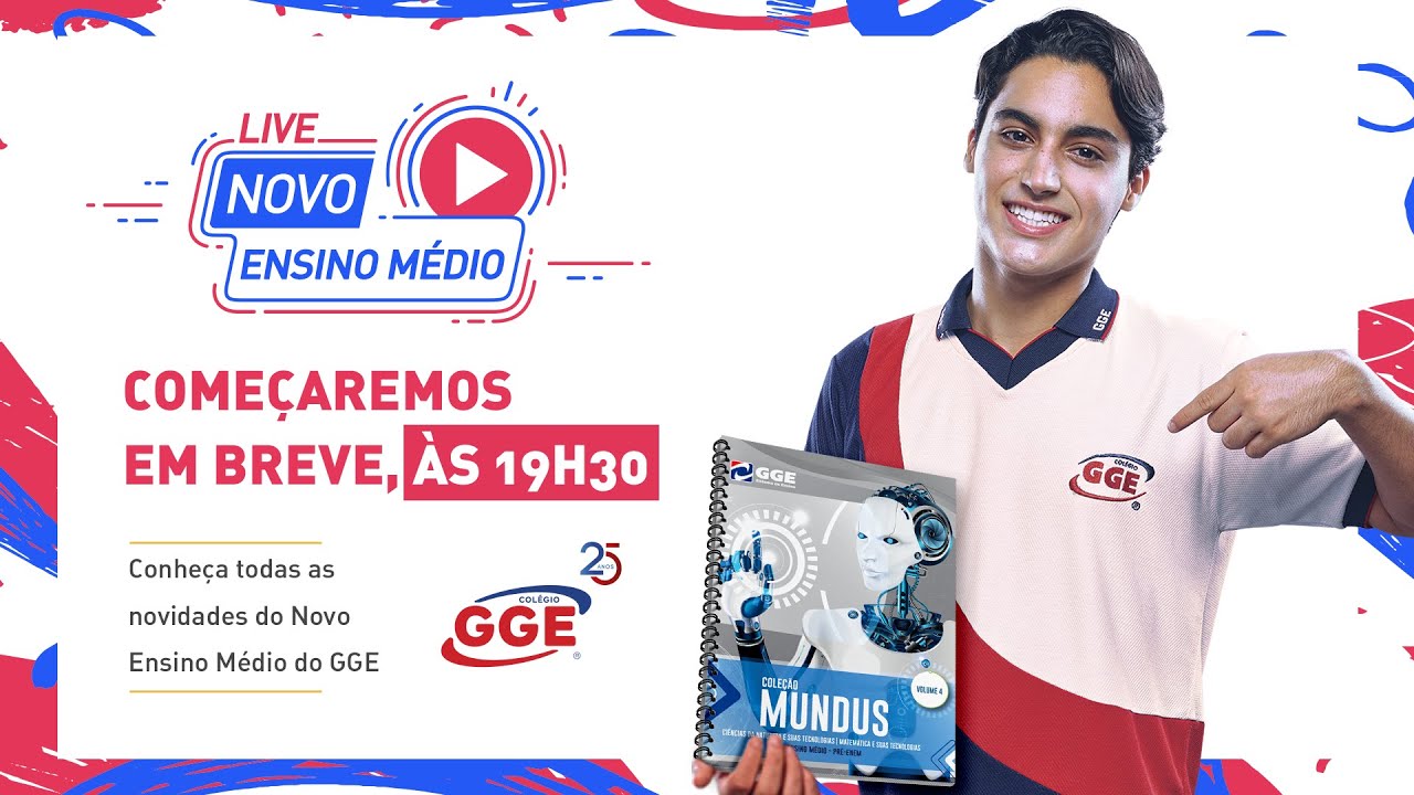 Live | Conheça o Novo Ensino Médio do Colégio GGE - YouTube